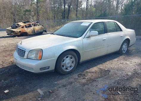 2002 Cadillac Deville Standard из США, поврежденный, VIN 1G6KD54Y32U164402